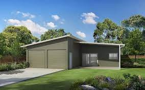 Skillion Roof Garages