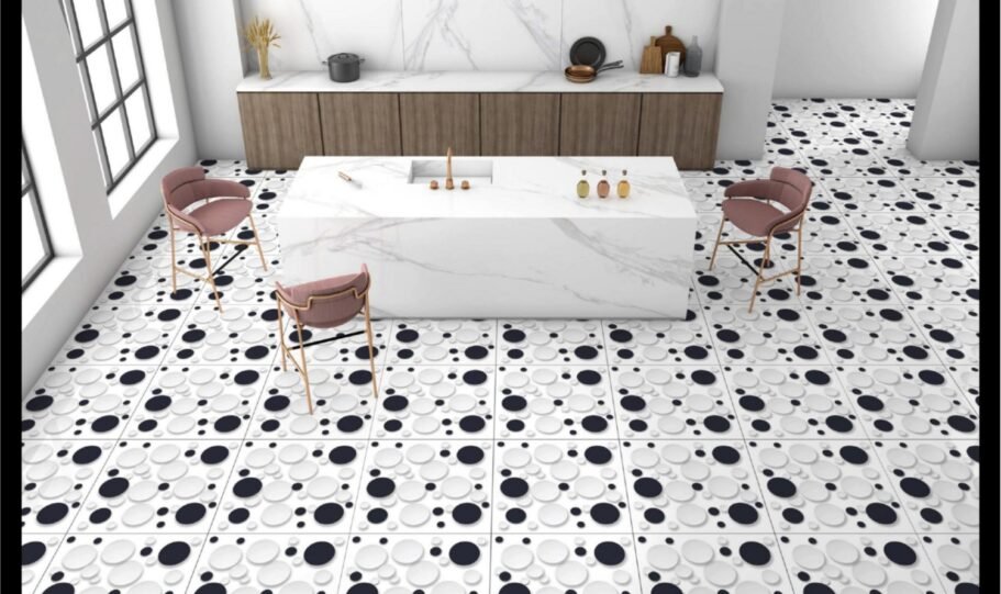 Spark Ceramic 600x600mm 3d Floor Tiles (32)