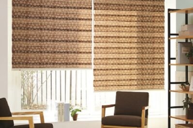 Spark Designer Fabric Finished Blinds Fire Works (1)